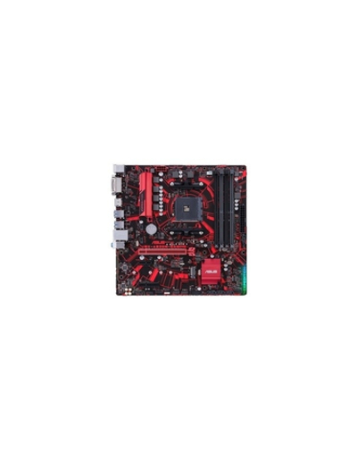 ASUS EX-A320M-GAMING [90MB0VG0-M0EAYM] { PCI-E DVI+HDMI GbLAN SATA MicroATX 4DDR4}