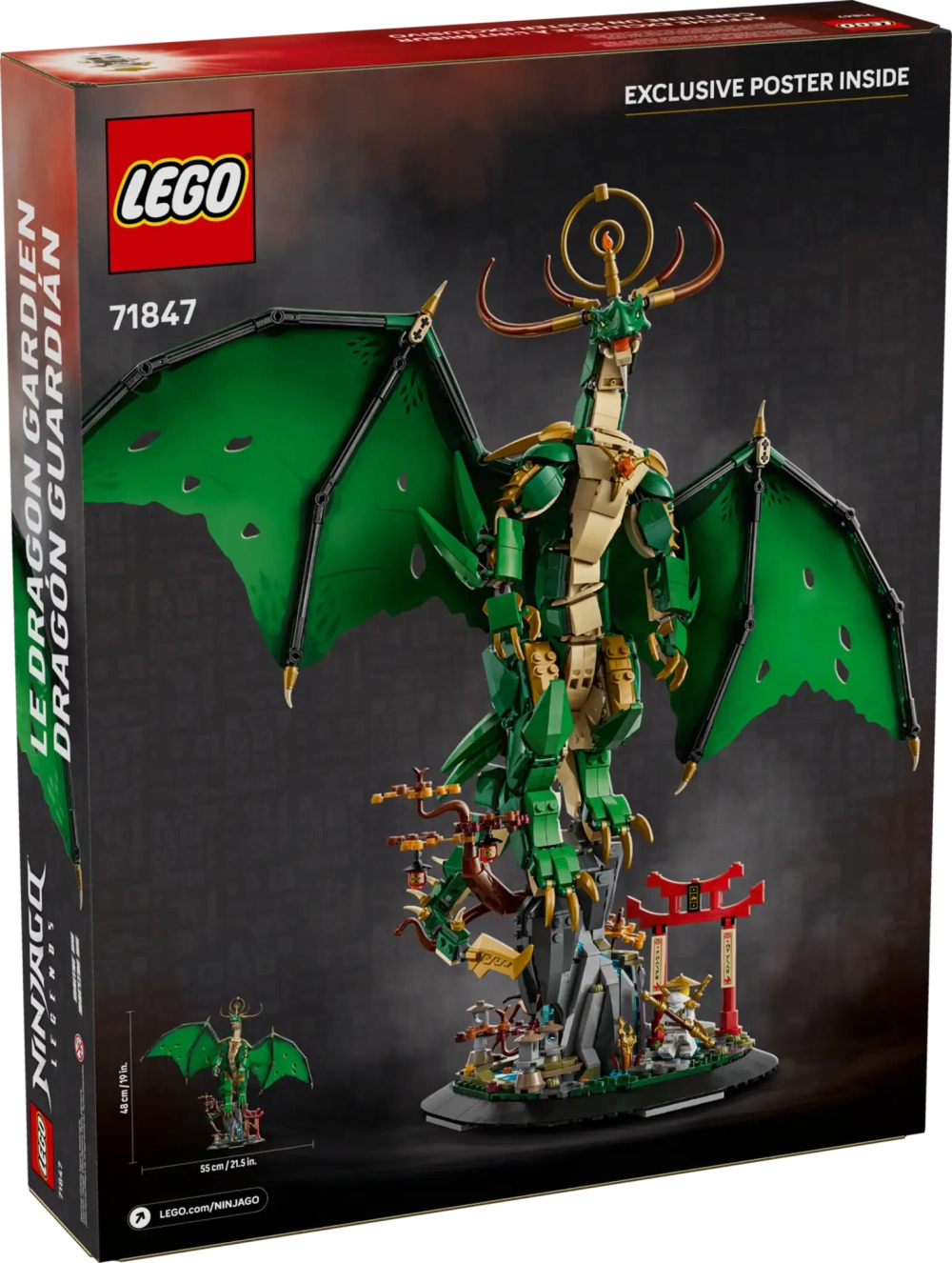 Конструктор LEGO Ninjago 71847 Дракон-хранитель