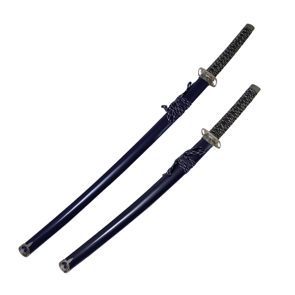 Armas Del Mundo Набор самурайских мечей, 2 шт. Ножны синие