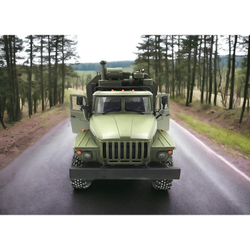 Радиоуправляемый внедорожник WPL Советский военный грузовик Урал 6WD RTR масштаб 1:16 2.4G - WPLB-36
