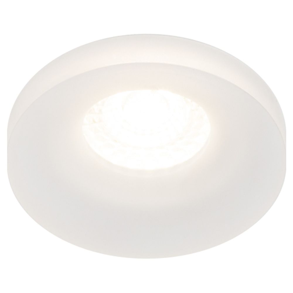 Светильник встраиваемый декоративный ЭРА DK94 ICE под лампу MR16 GU5.3 белый | Декоративные встраиваемые светильники