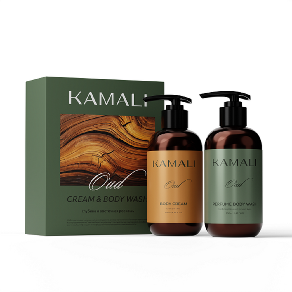KAMALI Уходовый набор для тела OUD CREAM & BODY WASH