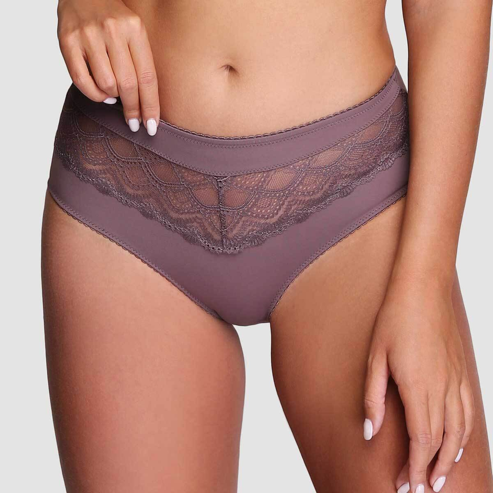 Классические трусики-слипы из эластичного полотна (Размер: 44) (Цвет: синий)