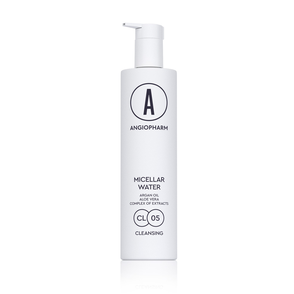ANGIOPHARM МИЦЕЛЛЯРНАЯ ВОДА С МАСЛОМ АРГАНЫ, 400 мл. | MICELLAR WATER
