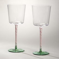НАБОР БОКАЛОВ ДЛЯ ВИНА ИЗ 2-Х ШТУК "BLOSSOM" 360 МЛ