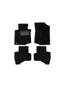 Коврики в салон для PEUGEOT 107 3D, 5D 2005-2009, 2009-2012, 2012-2014, хэтчбек, 4 шт. (текстиль) KLEVER02380701210KH
