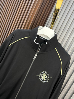 Спортивный костюм Stefano Ricci со вставками кожи крокодила