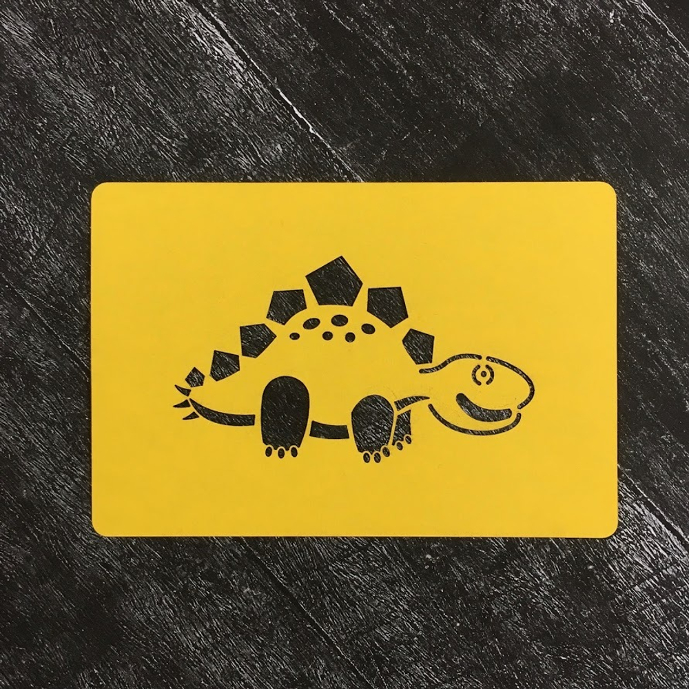 Динозавр №4 с улыбкой