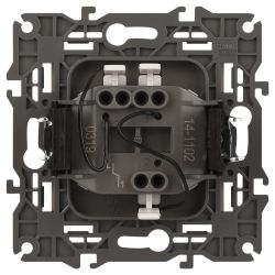 14-1102-02 ЭРА Выключатель с подсветкой, 10АХ-250В, IP20, Эра Elegance, сл.кость