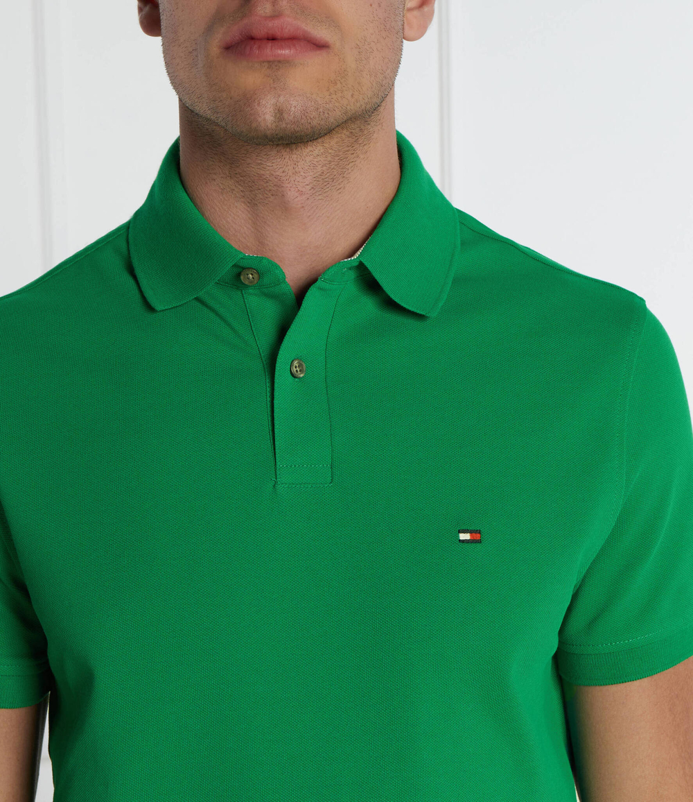 Поло Tommy Hilfiger - зеленый(MW0MW17770)