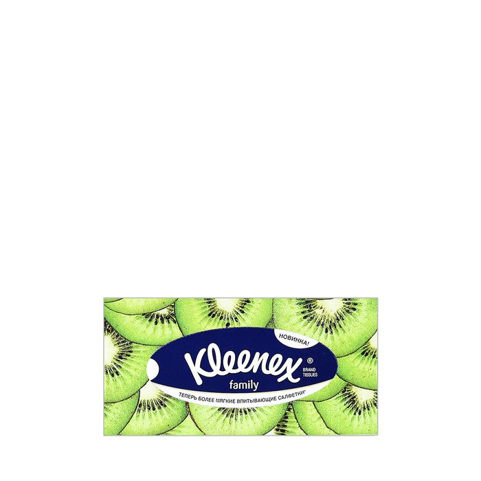 Kleenex Family Салфетки бумажные в коробке 150 шт.