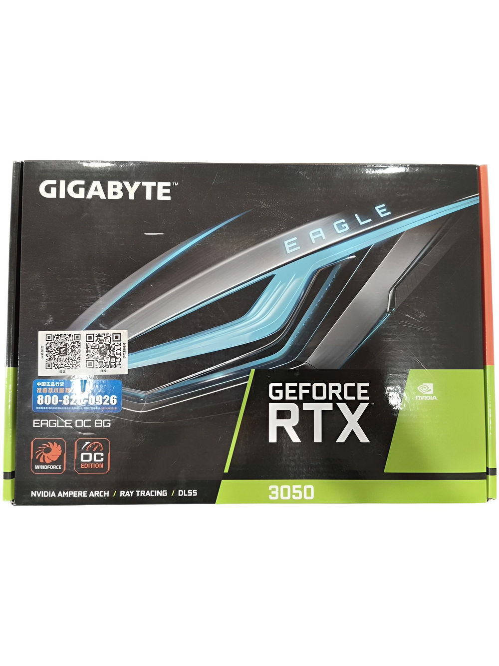 Видеокарта GIGABYTE GeForce RTX 3050 EAGLE OC 8Gb