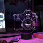 3Д-светильник "Фотоаппартат Nikon D850"