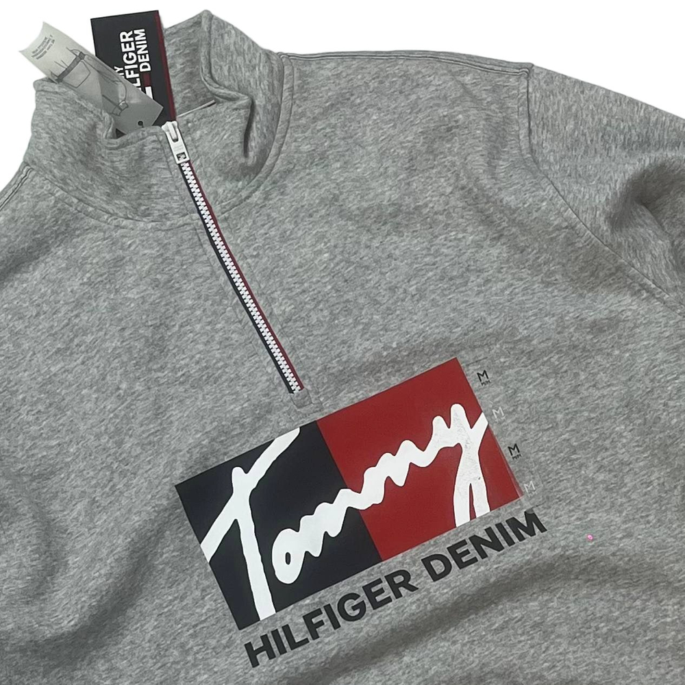 Кофта Tommy Hilfiger 1/4 zip Новая с бирками
