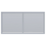 Экран радиаторный ПР фланец 600х1200 пластик Gray ERA