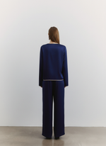 Костюм "Shine" из сатина, цвет тёмно-синий, р-р OS