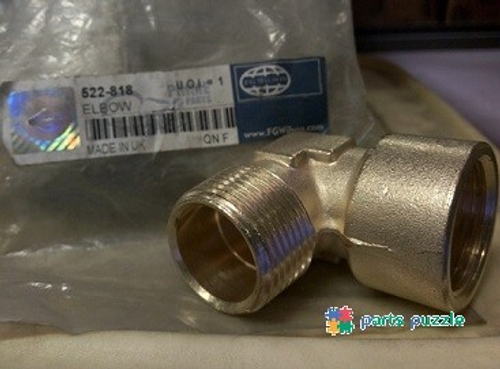 Переходник, угловое соединение топливной системы / ELBOW M/F 3/4"BSP АРТ: 522-818