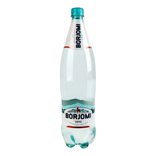 Вода Borjomi природная минеральная, пэт 1,25л