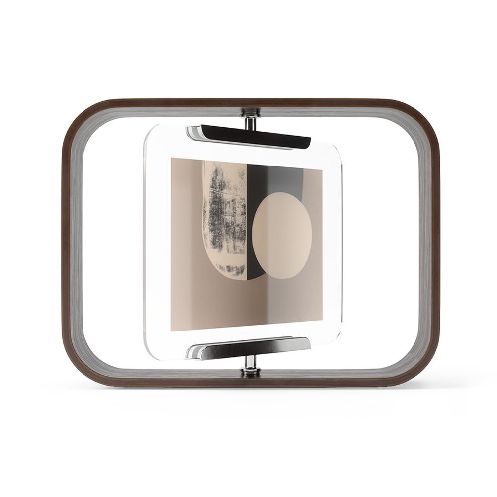 Фоторамка двусторонняя Bellwood, 16х22 см, состаренный орех