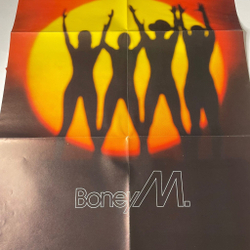 Винтажная виниловая пластинка LP Boney M. Boonoonoonoos (Spain 1981) (Poster)