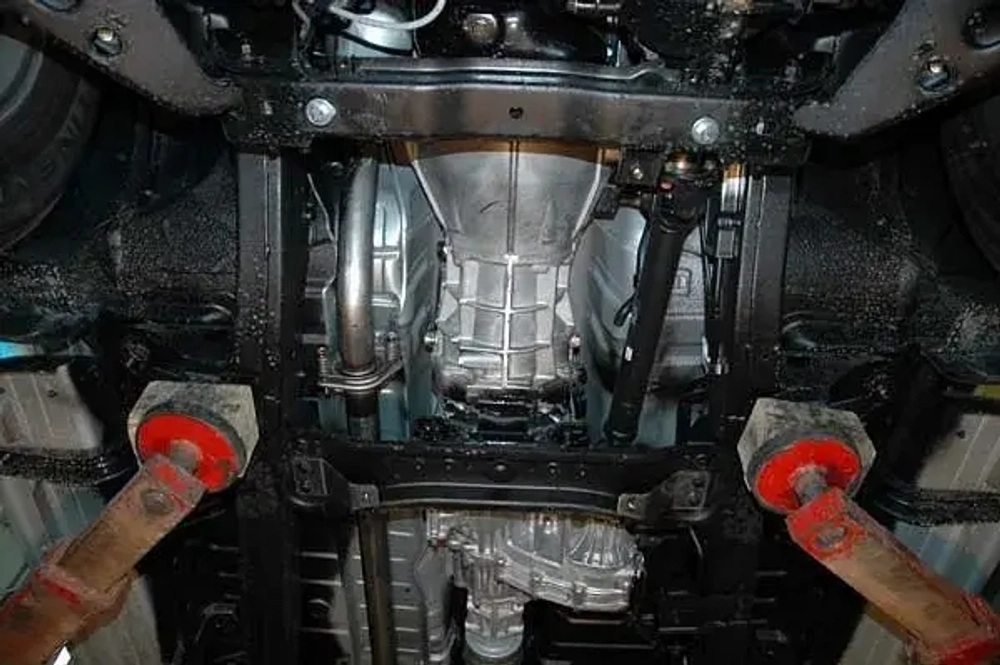 Защита КПП и РК Sheriff для Mitsubishi L200 IV (Triton) 2006-2015 арт.14.1145 V2