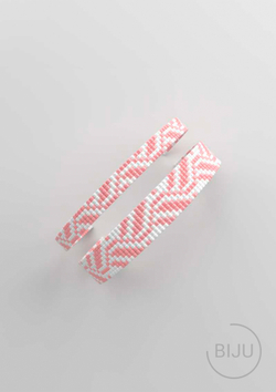 Схема LOOM, Схема браслета на станке, узор из Miyuki Delica 11/0, файл PDF, №393L