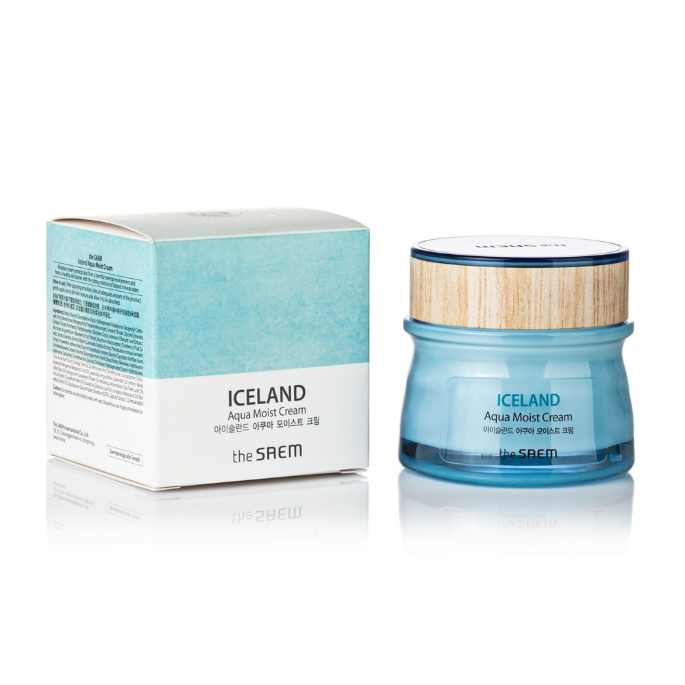 Крем для лица увлажняющий Iceland Aqua Moist Cream 60мл. Страна производитель: Корея (Уход за лицом)