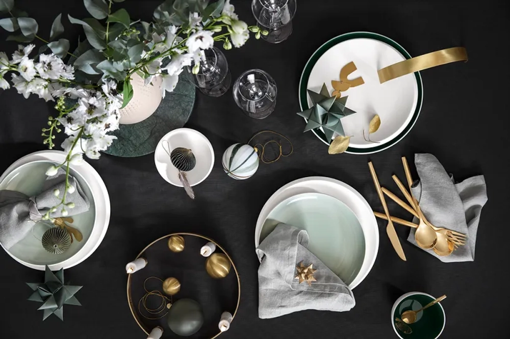 Villeroy & Boch Набор тарелок NewMoon на 2 персоны 10-4264-2620 + 10-4264-2700 + 10-4264-2640