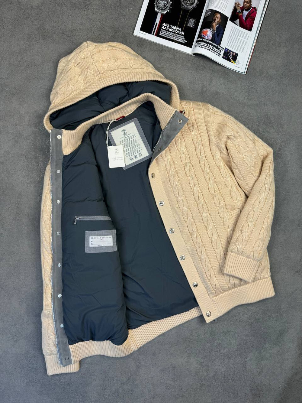 Пуховик Brunello Cucinelli