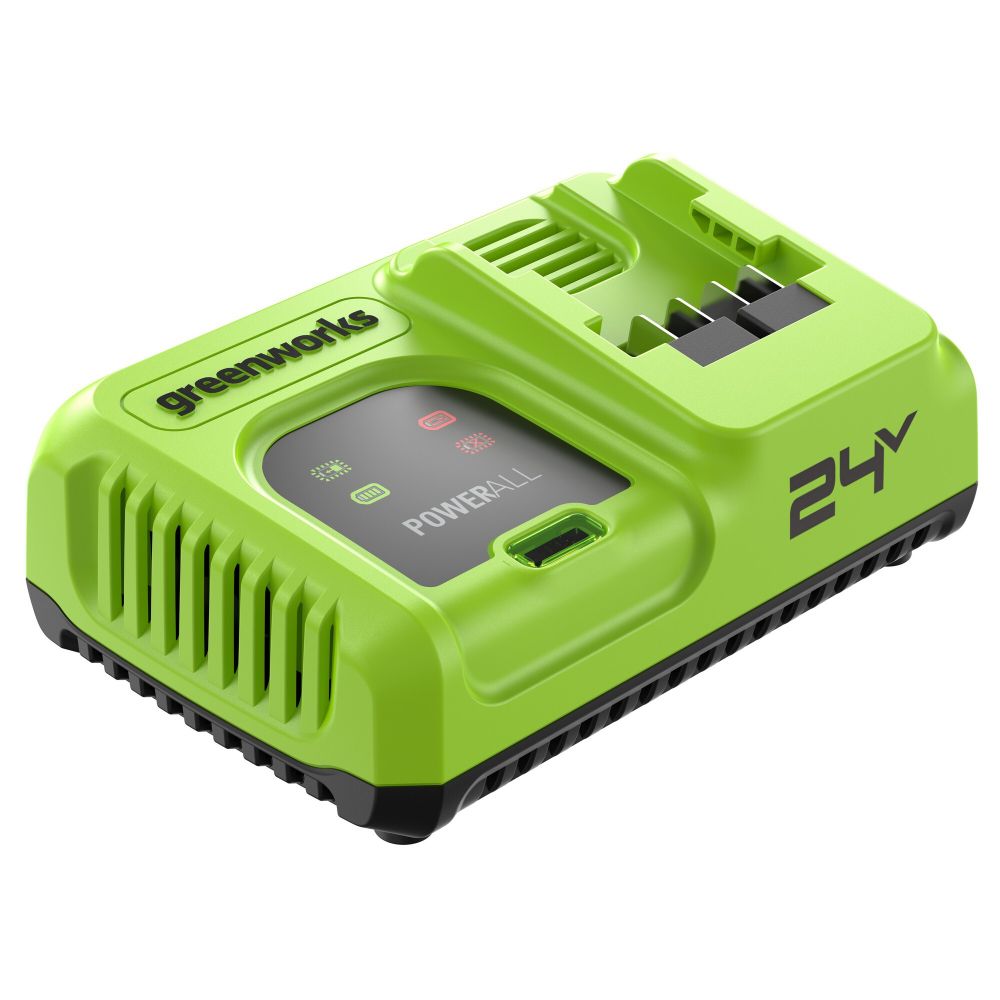 Ультрабыстрое зарядное устройство Greenworks G24C8, 24V, 8A (2958707)