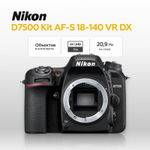 Зеркальный фотоаппарат Nikon D7500 Kit 18-140mm VR DX