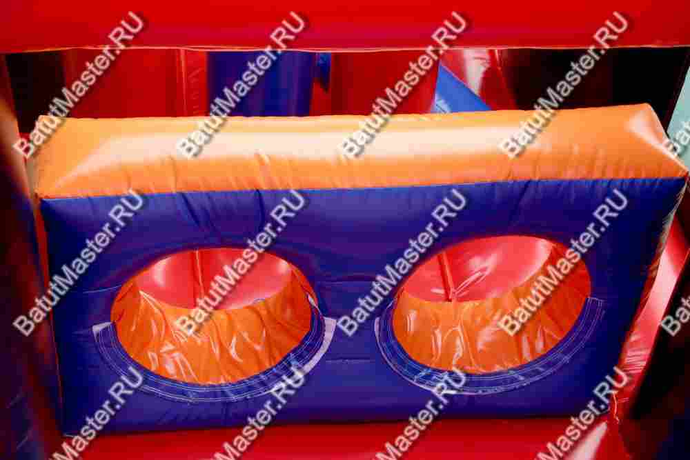 Коммерческая надувная полоса препятствий "Морская стихия"