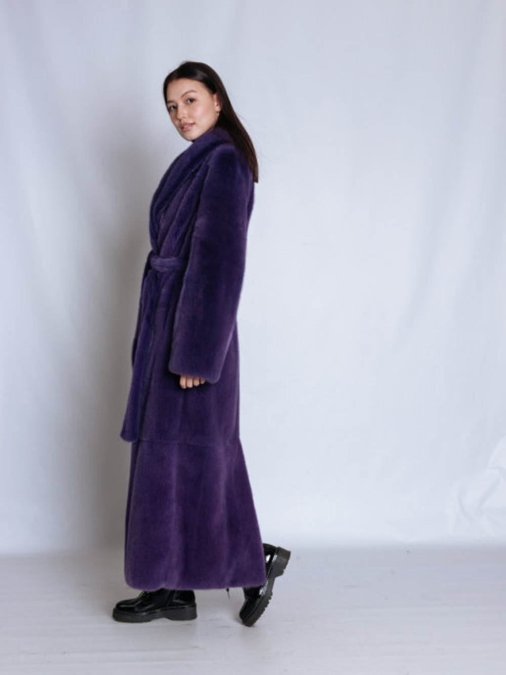 Шуба из норки