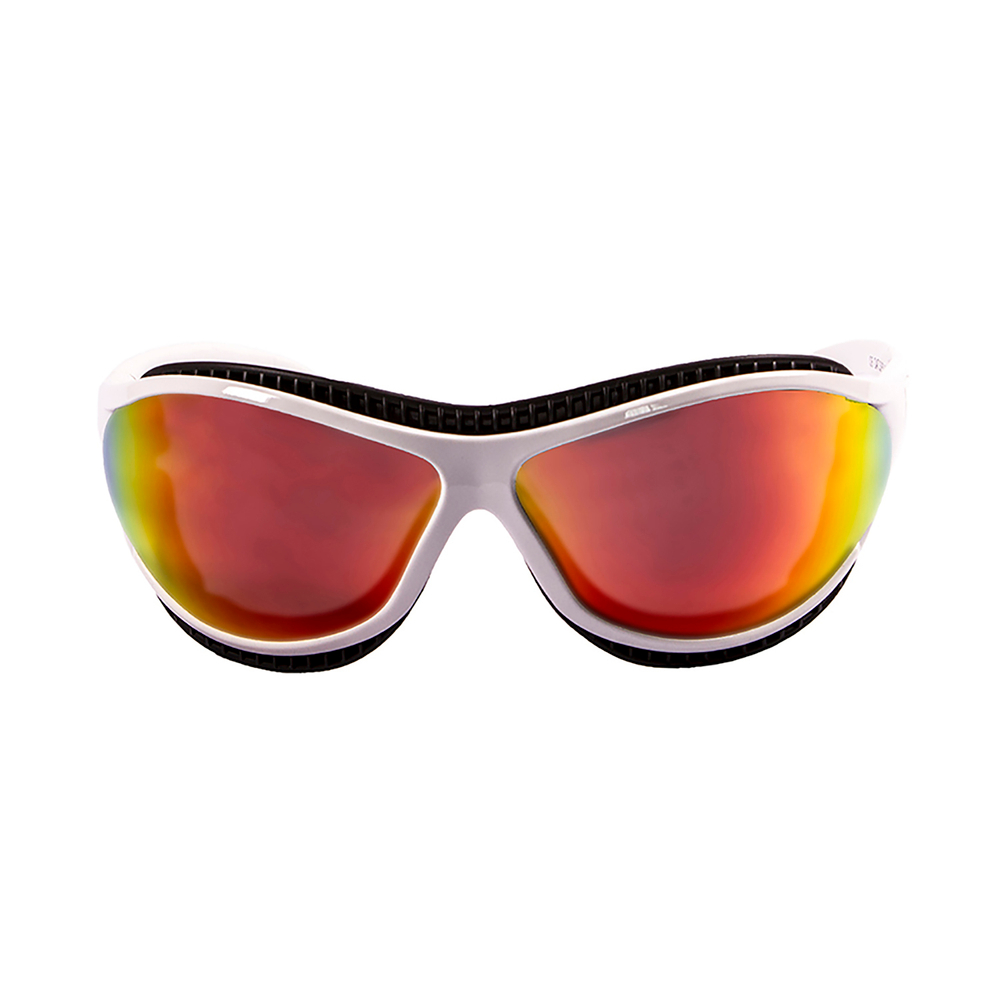 Спортивные очки OCEAN Tierra de fuego White / Revo Orange Polarized lenses