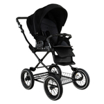 Коляска 2 в 1 ROAN BASS NEXT 2.0 CLASSIC d12 Caviar