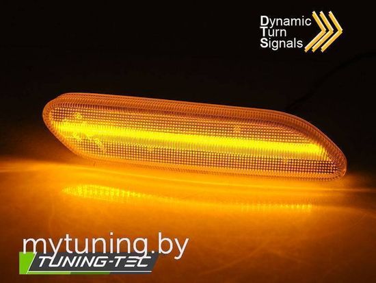 Повторители поворота WHITE LED SEQ для MINI COOPER R60 R61 10-16