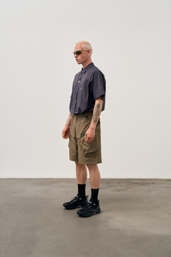 Шорты Nothomme Blue Ridge Patchwork Shorts "Olive Green"