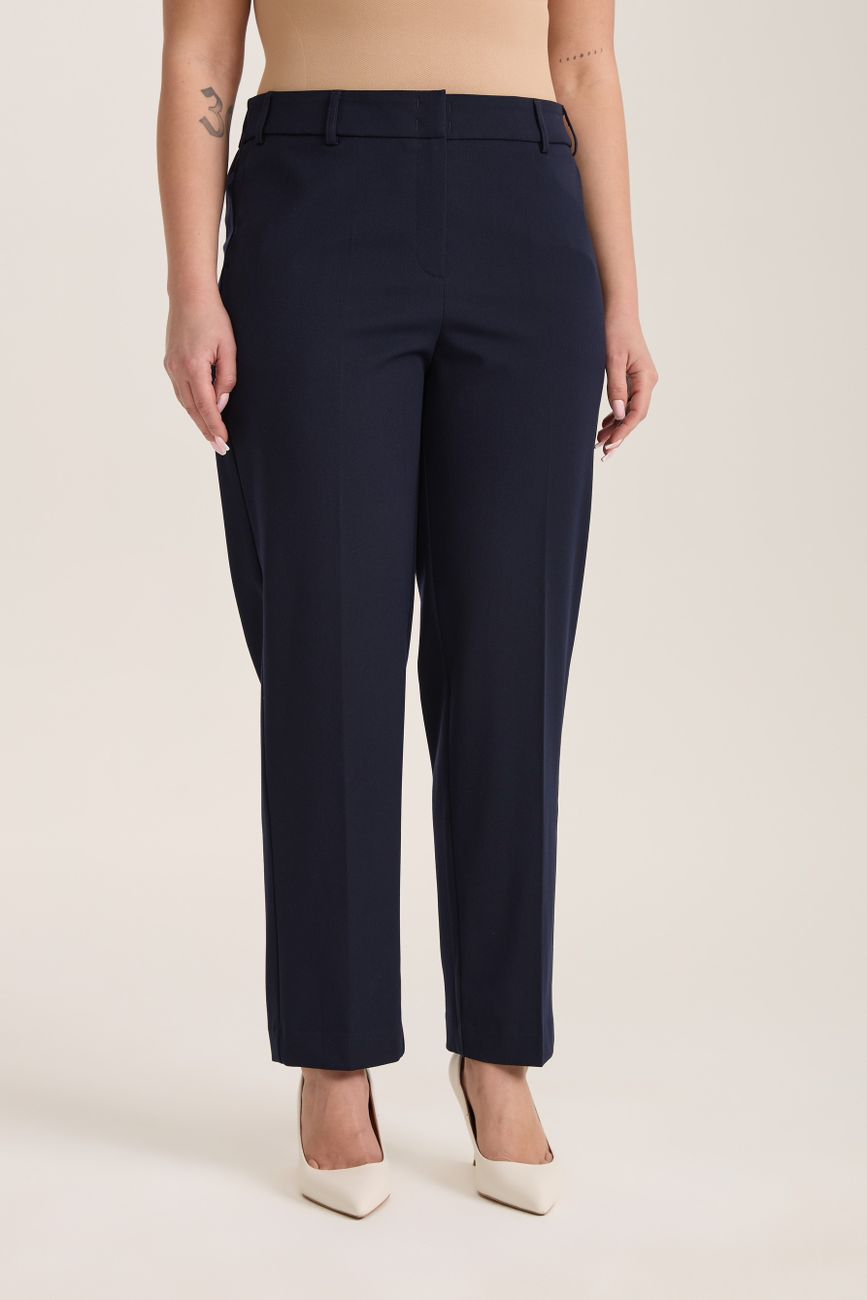 Брюки классические, темно-синий