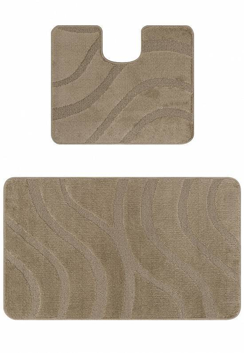 Комплект ковриков для ванной Confetti Bath Maximus Symphony 2507 Fungi Grey BQ (60*100; 50*60)