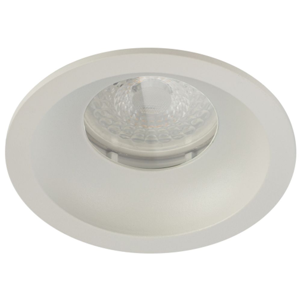 Светильник встраиваемый влагозащищенный ЭРА WR4 SWH под лампу MR16 GU5.3 IP44 белый матовый