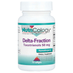Nutricology, Delta-Fraction, токотриенолы, 75 капсул (50 мг в каждой капсуле)