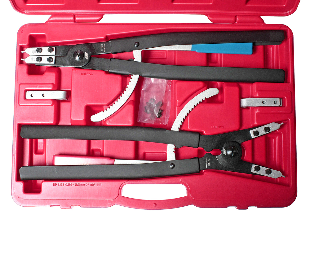 Съемник колец стопорных 20" набор 2 предмета в кейсе JTC