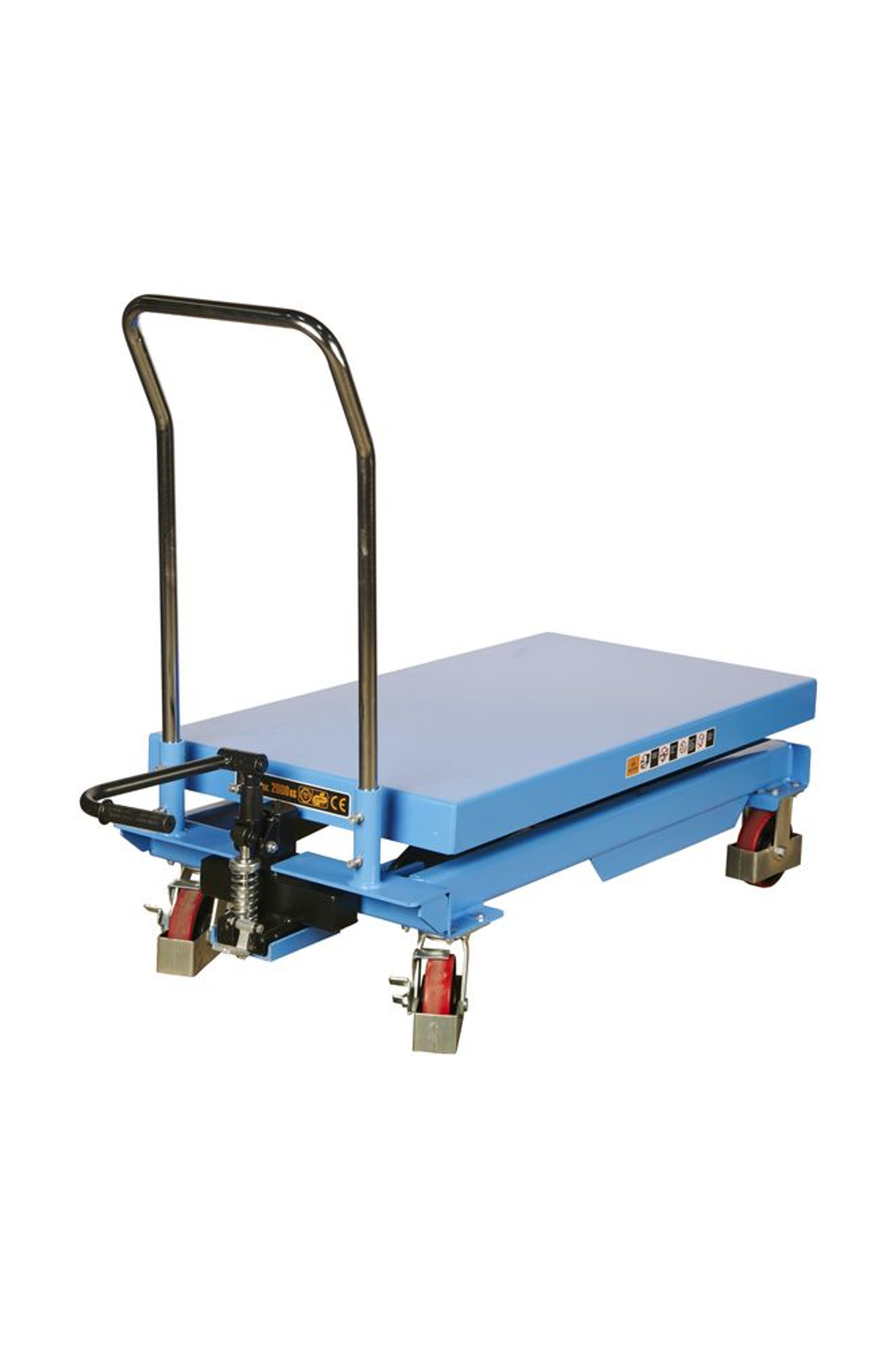 Стол подъемный передвижной 2000 кг 380-1000 мм (1200х610 мм) TOR PTD2000 (S)