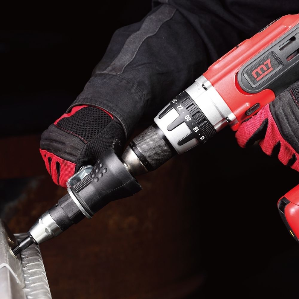 MIGHTY SEVEN (PB-9006) Насадка заклепочник 1/4", для резьбовых заклепок М3 - М6