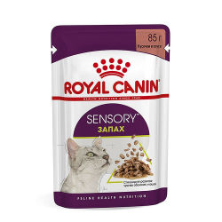 Royal Canin 85г Sensory Smell (запах) пауч для кошек кусочки в соусе
