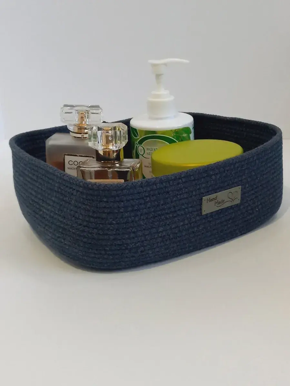 Корзина для хранения плетеная