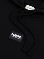Худи MANTO LABEL 25 REGULAR OVERSIZE чёрная