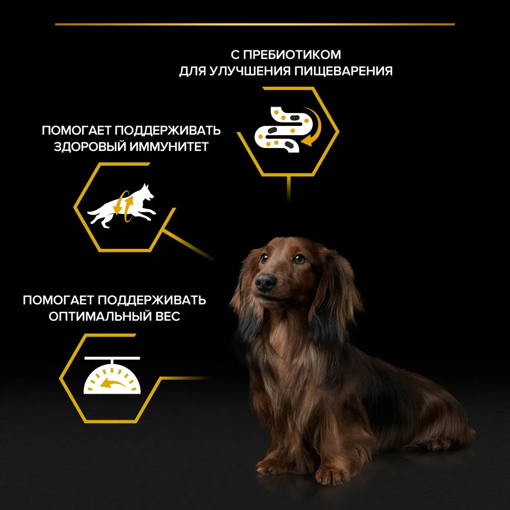 Пауч Pro Plan Opti Savour Weigt для взрослых собак мелких и карликовых пород, склонных к набору веса, с курицей в соусе Пауч Pro Plan Opti Savour Weigt для взрослых собак мелких и карликовых пород, склонных к набору веса, с курицей в соусе