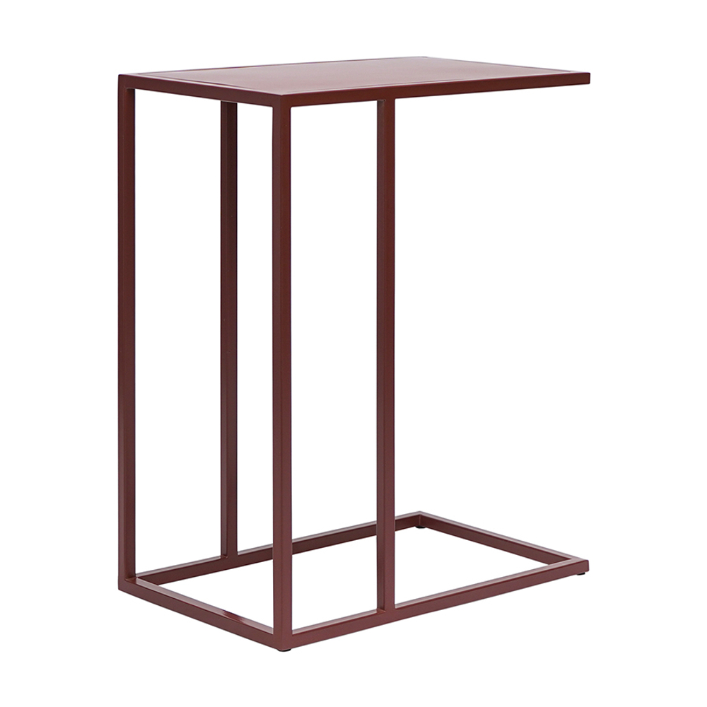 Столик приставной Bergenson Bjorn Aksen, 46х30,5 см, красный