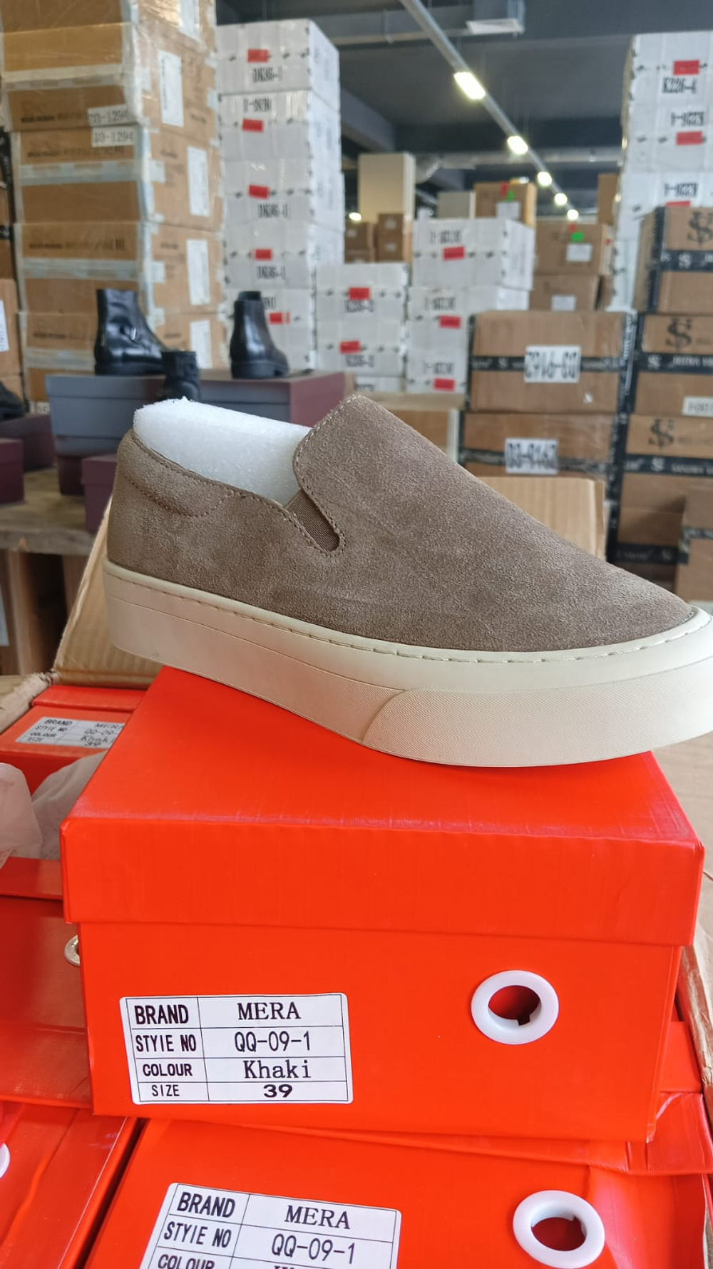 Слипоны женские MERA STAR QQ-09-1